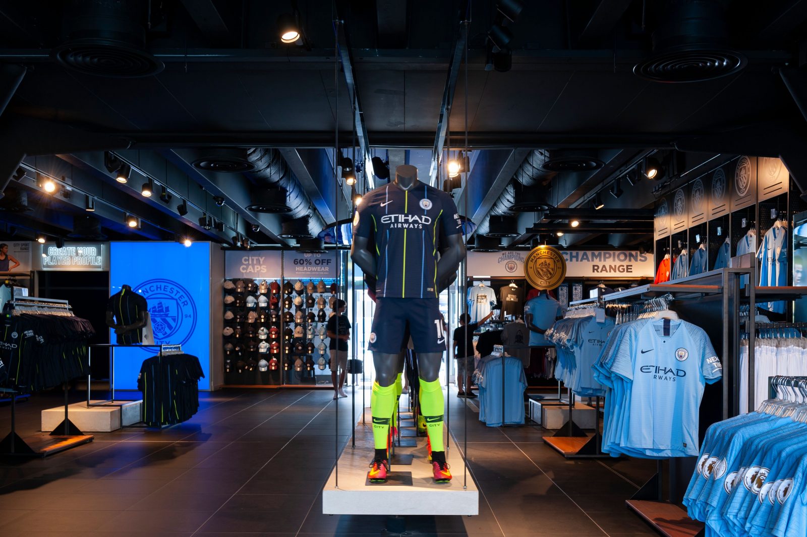 Man city shop store etihad